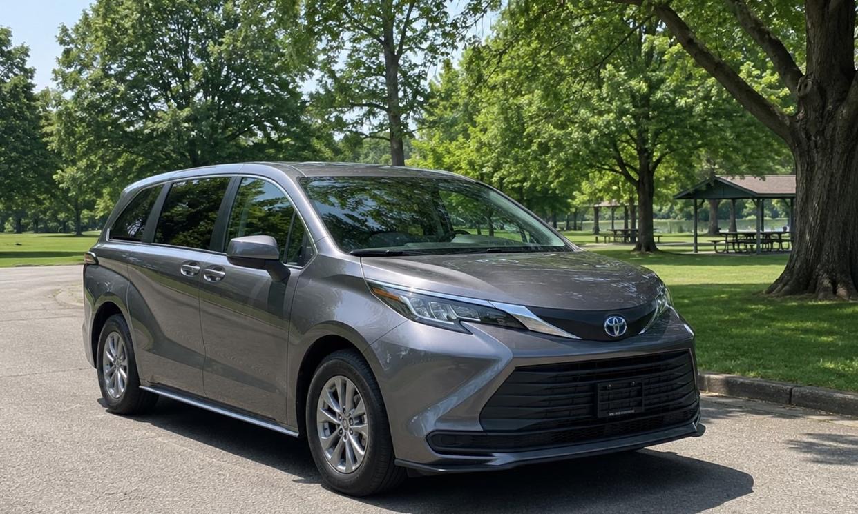Toyota Sienna — Front three-quarter