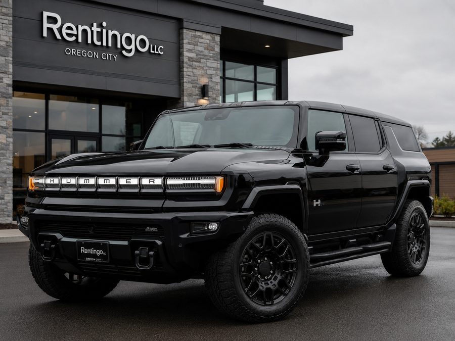 GMC Hummer EV SUV Midnight Black